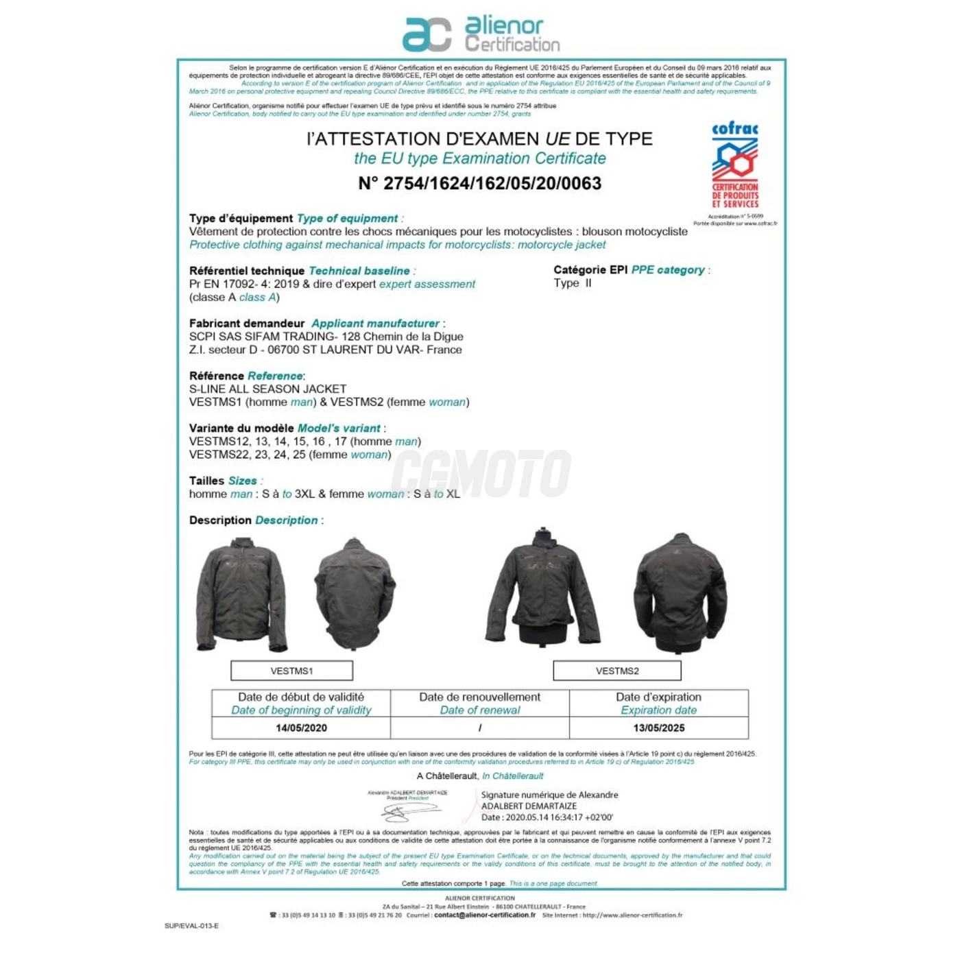 Blouson All Seasons Blouson All Seasons