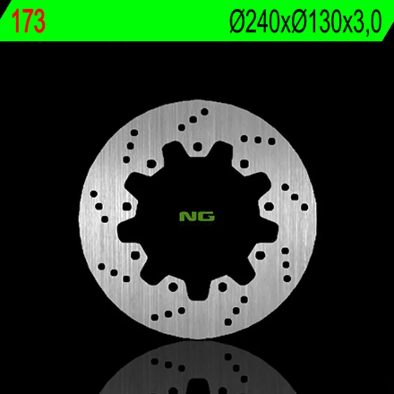 Disque de frein fixe avant gauche Disque de frein fixe avant gauche