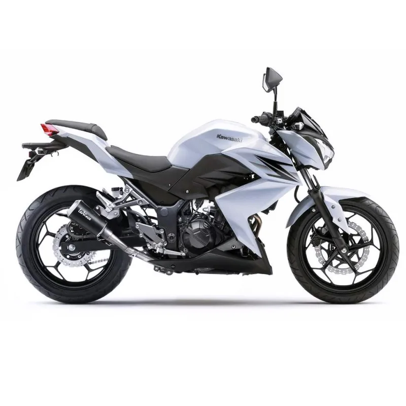 SBK LV-10 BLACK KAWASAKI NINJA 250/300 R - Z 250/300/ABS SLIP-ON SBK LV-10 BLACK KAWASAKI NINJA 250/300 R - Z 250/300/ABS SLIP-ON