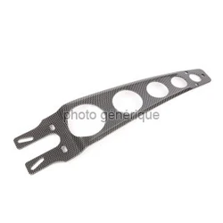 KIT Jerrycan Universel pour plateforme avant (Gauche & Droit) avec platine de montage, visserie et FASTBASIC Inclus - 5 Litres - Rouge