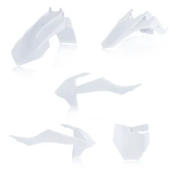 KIT PLASTIQUE CYCRA 5 ELEMENTS GAS GAS MC 65 21 BLANC KIT PLASTIQUE CYCRA 5 ELEMENTS GAS GAS MC 65 21 BLANC