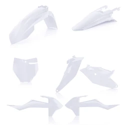 KIT PLASTIQUE CYCRA 5 ELEMENTS GAS GAS MC 85 21 BLANC KIT PLASTIQUE CYCRA 5 ELEMENTS GAS GAS MC 85 21 BLANC