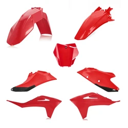 KIT PLASTIQUE CYCRA 5 ELEMENTS GAS GAS MC 21 ORIGINE (ROUGE) KIT PLASTIQUE CYCRA 5 ELEMENTS GAS GAS MC 21 ORIGINE (ROUGE)