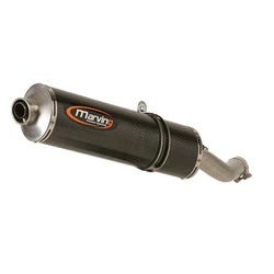 Silencieux Superline ZXR 400 Big Oval Carbone Homologué Silencieux Superline ZXR 400 Big Oval Carbone Homologué