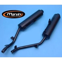 Silencieux EDR 650 PEGASO Noirs Silencieux EDR 650 PEGASO Noirs