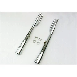 Silencieux Marvi CB 650 C CUSTOM Chromés Silencieux Marvi CB 650 C CUSTOM Chromés