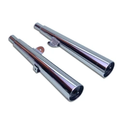 Silencieux Marvi CX 500 C CUSTOM Chromés Silencieux Marvi CX 500 C CUSTOM Chromés