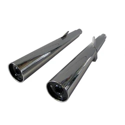 Silencieux Marvi VF 750 CUSTOM 1986 Chromés Silencieux Marvi VF 750 CUSTOM 1986 Chromés