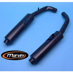 Silencieux Rond CBR 1000 F 1992/1995 Ronds Ø114 Noirs Silencieux Rond CBR 1000 F 1992/1995 Ronds Ø114 Noirs