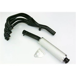 Pot 4en1 CBX750F Ligne Complète Super Endurance Noire Pot 4en1 CBX750F Ligne Complète Super Endurance Noire