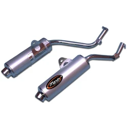 Silencieux Amacal NX650 DOMINATOR 1995 Ø100 Chromés Revêtement Alu Silencieux Amacal NX650 DOMINATOR 1995 Ø100 Chromés Revêtement Alu