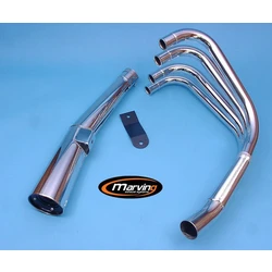 Pot 4en1 Z 650/650 F Ligne Complète Master Silencieux Chromé Pot 4en1 Z 650/650 F Ligne Complète Master Silencieux Chromé