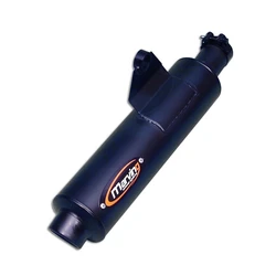 Silencieux Rond GSF 400 BANDIT Rond Ø100 Noir Silencieux Rond GSF 400 BANDIT Rond Ø100 Noir