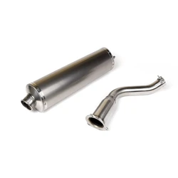 Silencieux Superline HORNET 600 Big Oval Titane Silencieux Superline HORNET 600 Big Oval Titane