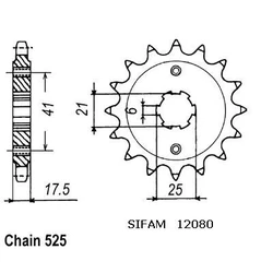 Pignon Cb 500 Clubman 89-90 Pignon Cb 500 Clubman 89-90