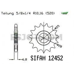 Pignon Yamaha Yfm 700 R 06- Pignon Yamaha Yfm 700 R 06-