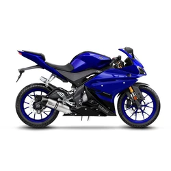 SBK LV ONE EVO 1/1 YAMAHA MT-125 / YZF-R125 INOX FULL SYSTEM 1/1 SBK LV ONE EVO 1/1 YAMAHA MT-125 / YZF-R125 INOX FULL SYSTEM 1/1
