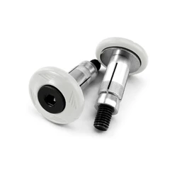 Embouts de guidon - Blanc Embouts de guidon - Blanc
