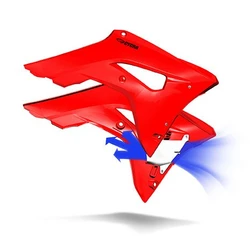 POWERFLOW RAD.SHROUDS HONDA 2 POWERFLOW RAD.SHROUDS HONDA 2