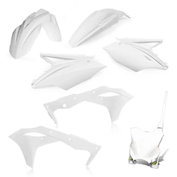 Kit plastique 5 elements KAWASAKI KXF250 18 - Blanc Kit plastique 5 elements KAWASAKI KXF250 18 - Blanc