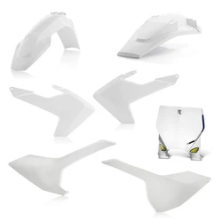 Kit plastique 5 elements HVA TC/FC 16 - Blanc Kit plastique 5 elements HVA TC/FC 16 - Blanc