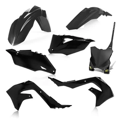 Kit plastique 5 elements KAWASAKI KXF450 19-21 - Noir Kit plastique 5 elements KAWASAKI KXF450 19-21 - Noir