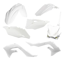 Kit plastique 5 elements KAWASAKI KXF450 19-21 - Blanc Kit plastique 5 elements KAWASAKI KXF450 19-21 - Blanc
