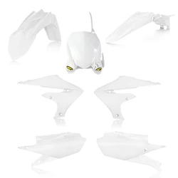 Kit plastique 5 elements YAMAHA YZF450 18 - Blanc Kit plastique 5 elements YAMAHA YZF450 18 - Blanc