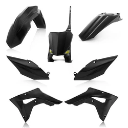 Kit plastique 5 elements HONDA CRF450RX 17 - Noir Kit plastique 5 elements HONDA CRF450RX 17 - Noir