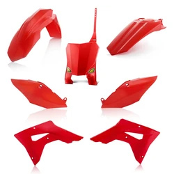 Kit plastique 5 elements HONDA CRF450RX 17 - Rouge Kit plastique 5 elements HONDA CRF450RX 17 - Rouge
