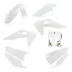 Kit plastique 5 elements HVA TC/FC 19 - Blanc Kit plastique 5 elements HVA TC/FC 19 - Blanc