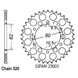 Couronne Sr 250 Se 80-83 Couronne Sr 250 Se 80-83