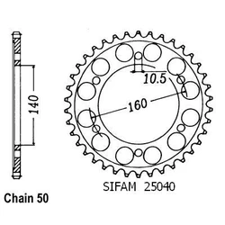 Couronne Zx-11 Zzr 95-98 Couronne Zx-11 Zzr 95-98
