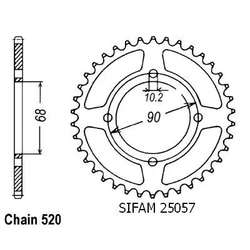 Couronne Mtx 200 Rw 83-86 Couronne Mtx 200 Rw 83-86