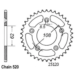 Couronne Rs 125 Extrema 93-98 Couronne Rs 125 Extrema 93-98