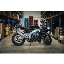 Silencieux Titane RSV4 2009/2010 Slip-on Embout Carbone E13