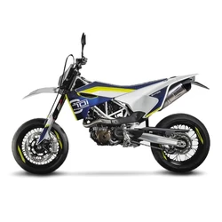 SBK LV ONE EVO HUSQVARNA 701 SUPERMOTO/ENDURO INOX SLIP-ON SBK LV ONE EVO HUSQVARNA 701 SUPERMOTO/ENDURO INOX SLIP-ON