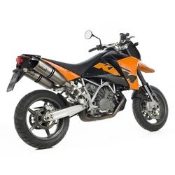 SBK LV ONE EVO KTM 950/990 SM/R i.e. (SUPERMOTO) INOX 2 SLIP-ON SBK LV ONE EVO KTM 950/990 SM/R i.e. (SUPERMOTO) INOX 2 SLIP-ON