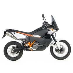 SBK LV ONE EVO KTM LC8 950 ADVENTURE S - 990 LC8 ADVENTURE/R i.e. INOX 2 SLIP-ON SBK LV ONE EVO KTM LC8 950 ADVENTURE S - 990 LC8 ADVENTURE/R i.e. INOX 2 SLIP-ON