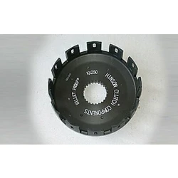 Cloche d'embrayage Hinson aluminium Kawasaki KX250 Cloche d'embrayage Hinson aluminium Kawasaki KX250