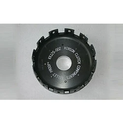 Cloche d'embrayage Hinson aluminium avec amortisseur de couple Kawasaki KX125 Cloche d'embrayage Hinson aluminium avec amortisseur de couple Kawasaki KX125