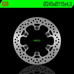 Disque de frein fixe arriere droit Disque de frein fixe arriere droit