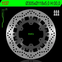 Disque de frein avant flottant R850R, R1100R, K1100 LT, SE, RS Disque de frein avant flottant R850R, R1100R, K1100 LT, SE, RS
