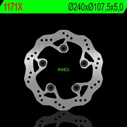 Disque ariere petales fixe NG pour KTM Disque ariere petales fixe NG pour KTM