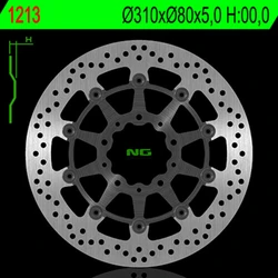 Disque avant NG 1213 semi flottant rond Z800, E 12-16 / Z1000 R 17 GTR1400 07-17 / ZZR1400 06-16 Disque avant NG 1213 semi flottant rond Z800, E 12-16 / Z1000 R 17 GTR1400 07-17 / ZZR1400 06-16