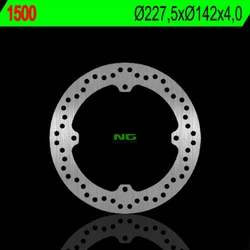 Disque de frein arrière NG Ø227,5 rond type 1500 Polaris Outlaw 500 Disque de frein arrière NG Ø227,5 rond type 1500 Polaris Outlaw 500