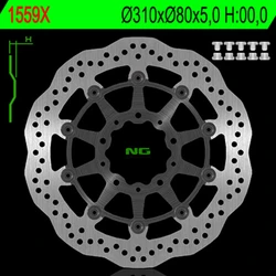 Disque avant NG 1559X semi FLOATING wave ZX636-R ABS 13-16 / Z800 ABS, E ABS 12-16 VERSYS 1000 15-17 / GTR1400 ABS 07-17 Disque avant NG 1559X semi FLOATING wave ZX636-R ABS 13-16 / Z800 ABS, E ABS 12-16 VERSYS 1000 15-17 / GTR1400 ABS 07-17