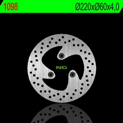 Disque de frein NG fixe type 1586 Honda CR125R/250R Disque de frein NG fixe type 1586 Honda CR125R/250R