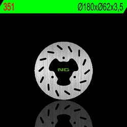Disque de frein fixe arriere droit Disque de frein fixe arriere droit