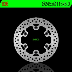 Disque de frein fixe arriere droit Disque de frein fixe arriere droit
